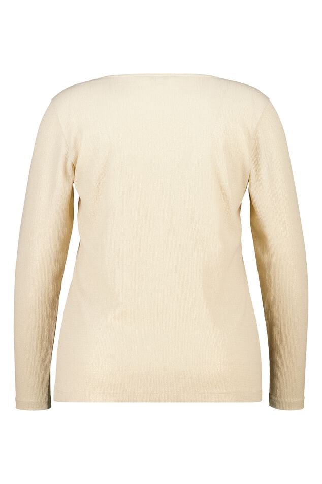 Haut avec imprimé métallisé image number 2