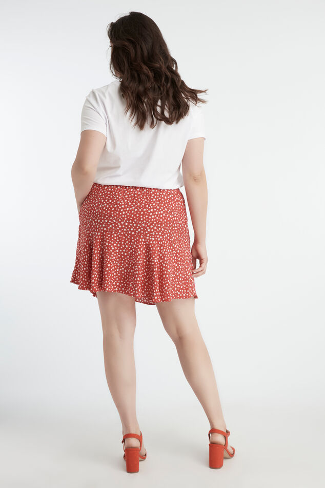 Jupe-short à ceinture nouée image number 4