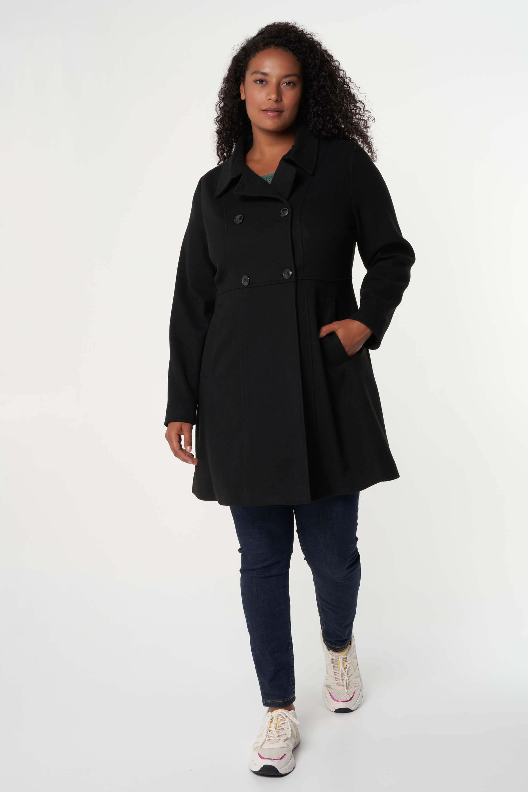 Manteau &agrave; double fermeture image number 5