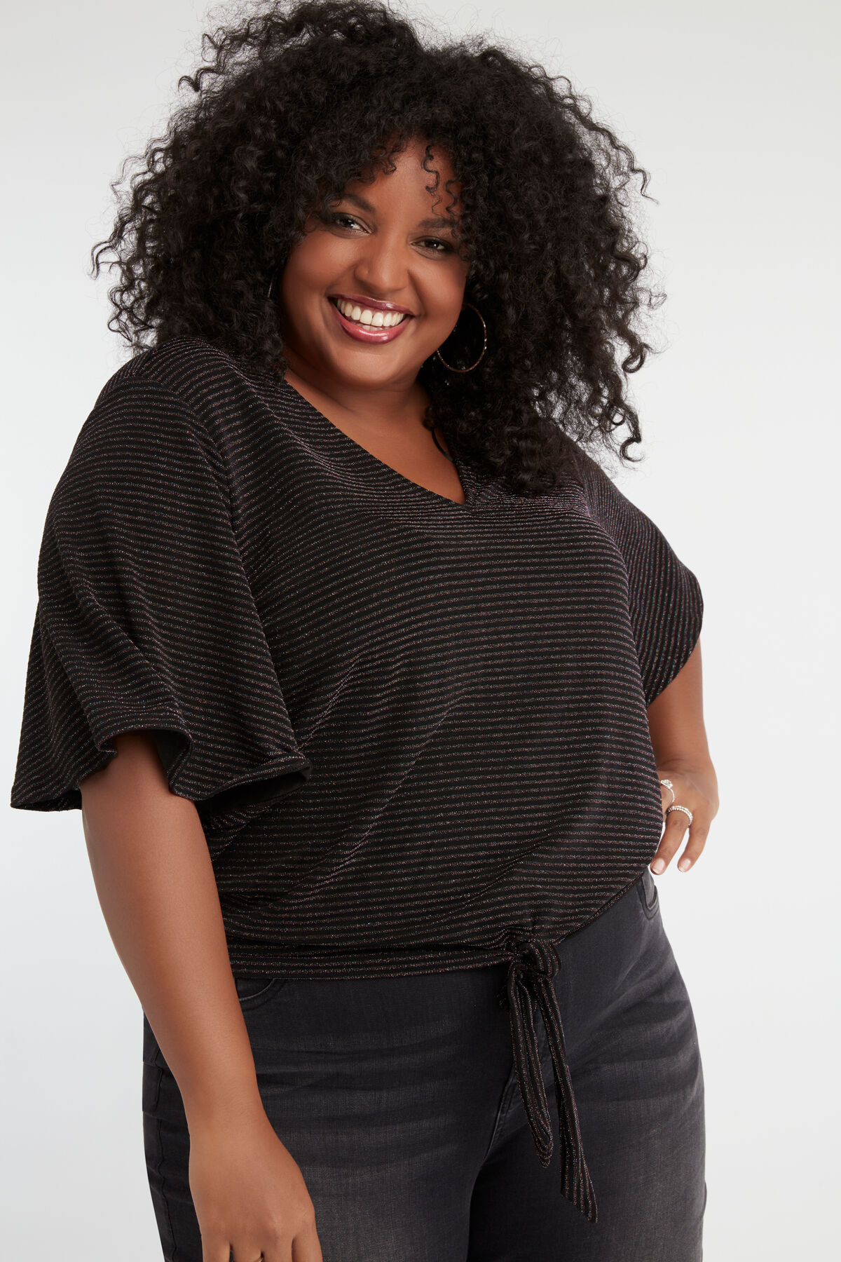 Haut avec manches papillon image number 3