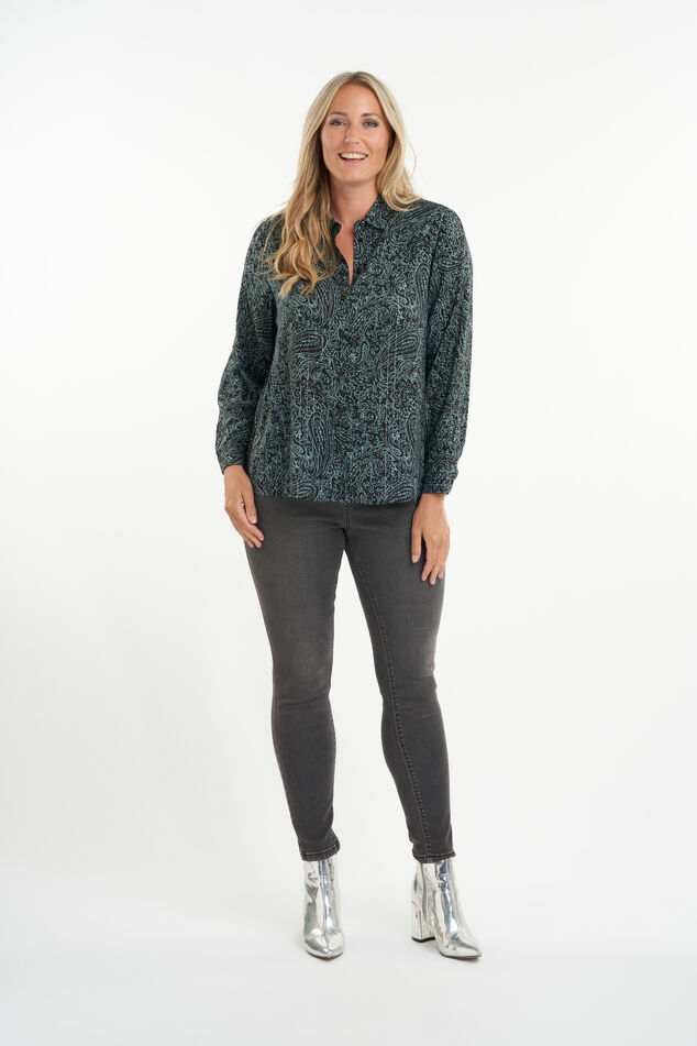 Chemisier avec imprimé image number 5