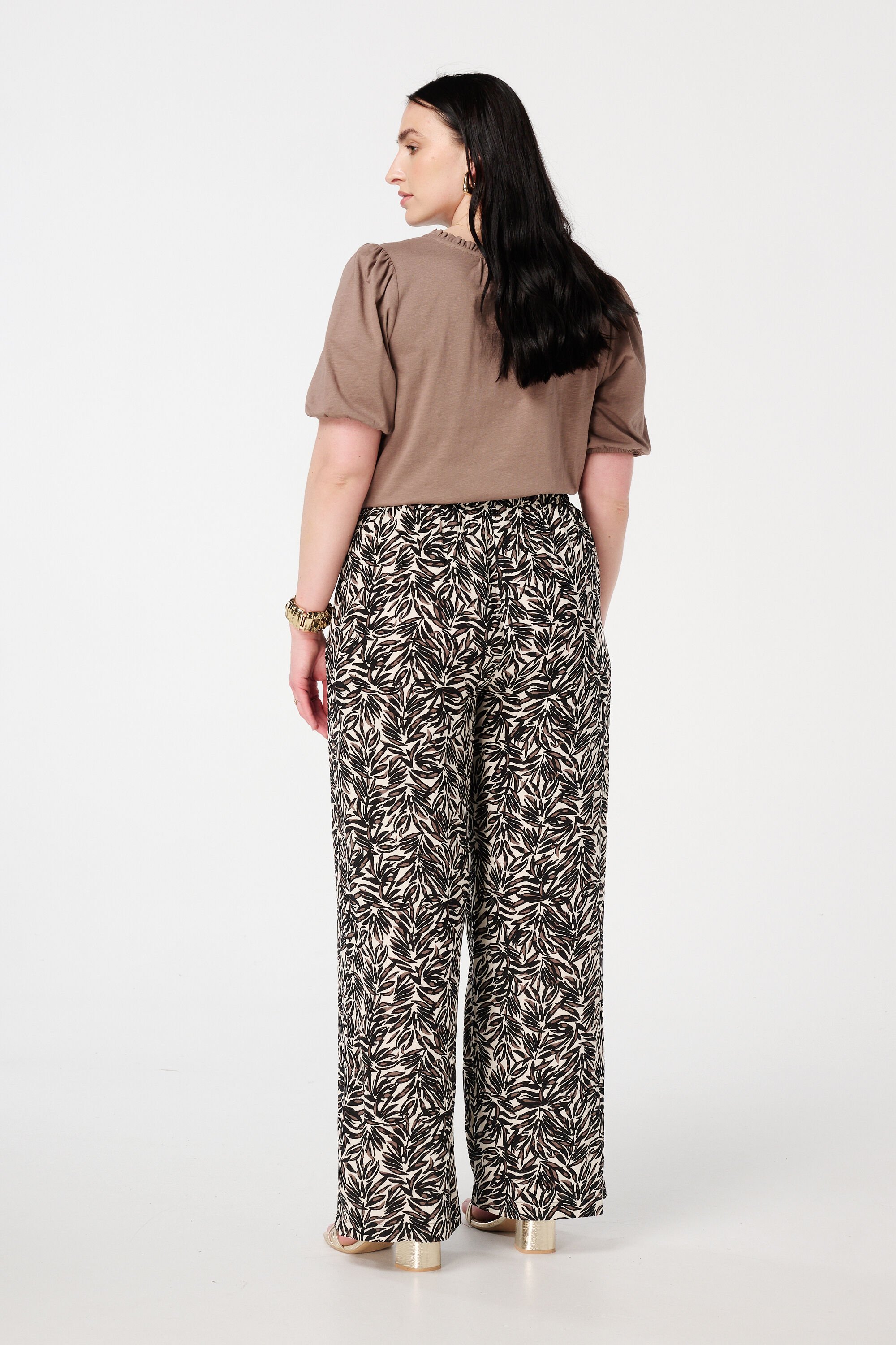 Pantalon l&eacute;ger imprim&eacute; image number 3