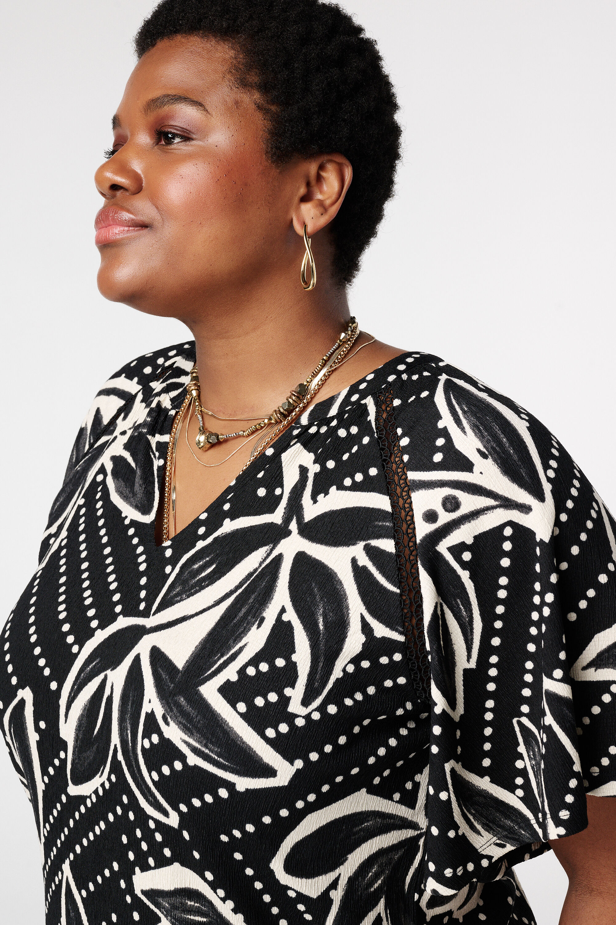 Top &agrave; manches papillon image number 4