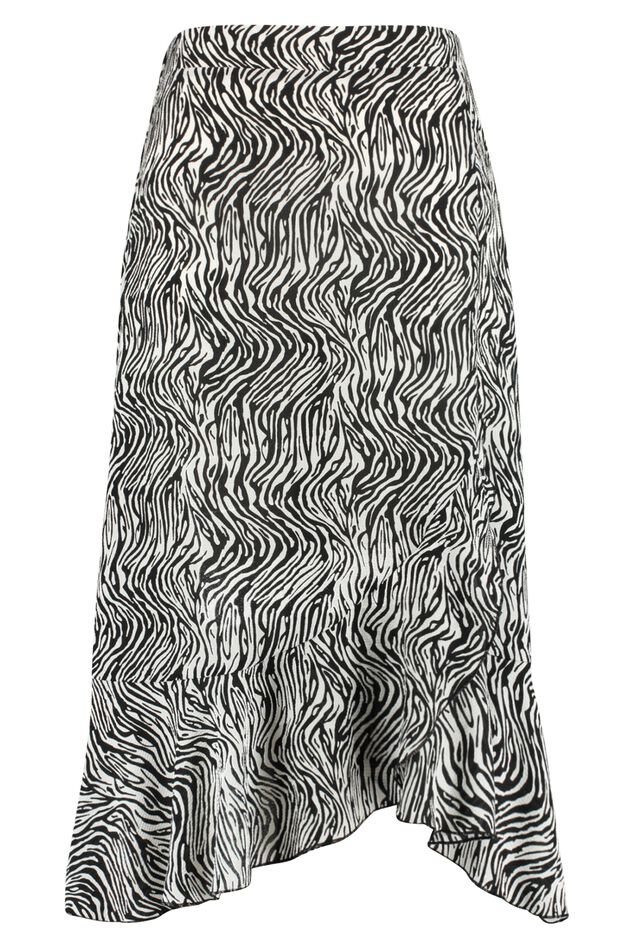 Jupe midi à imprimé image number 1