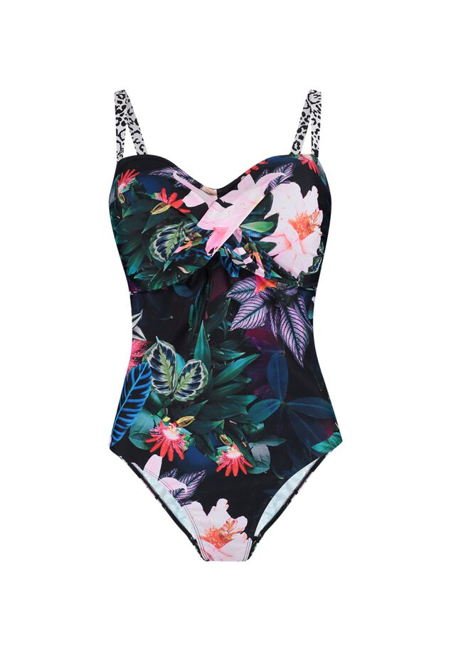 Sapph maillot de bain à imprimé tropical - Caló des Moro image number 0