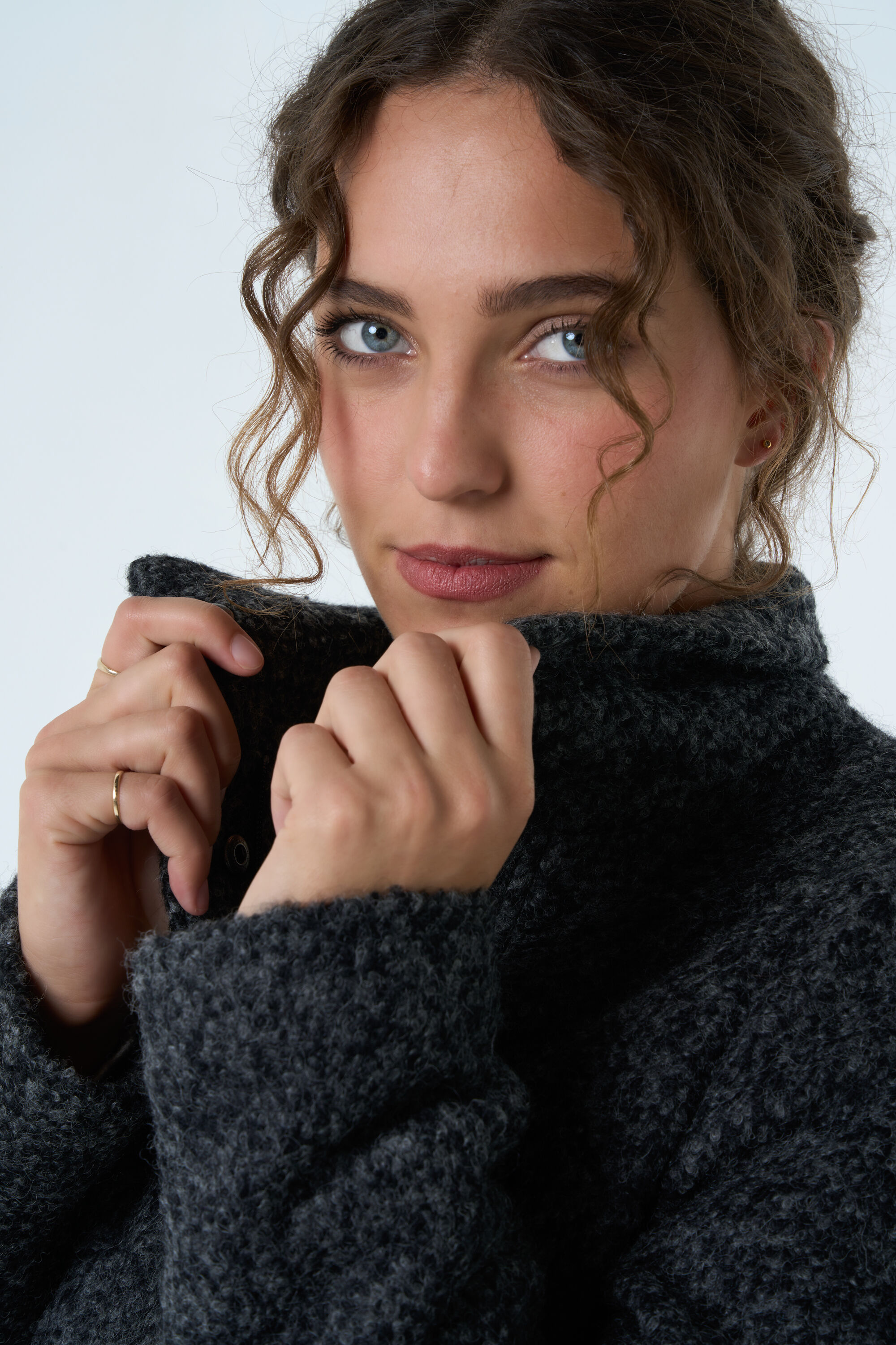 Veste en bouclette de qualit&eacute; sup&eacute;rieure  image number 4