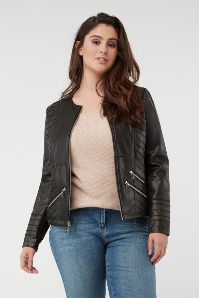 Veste en similicuir image number 5