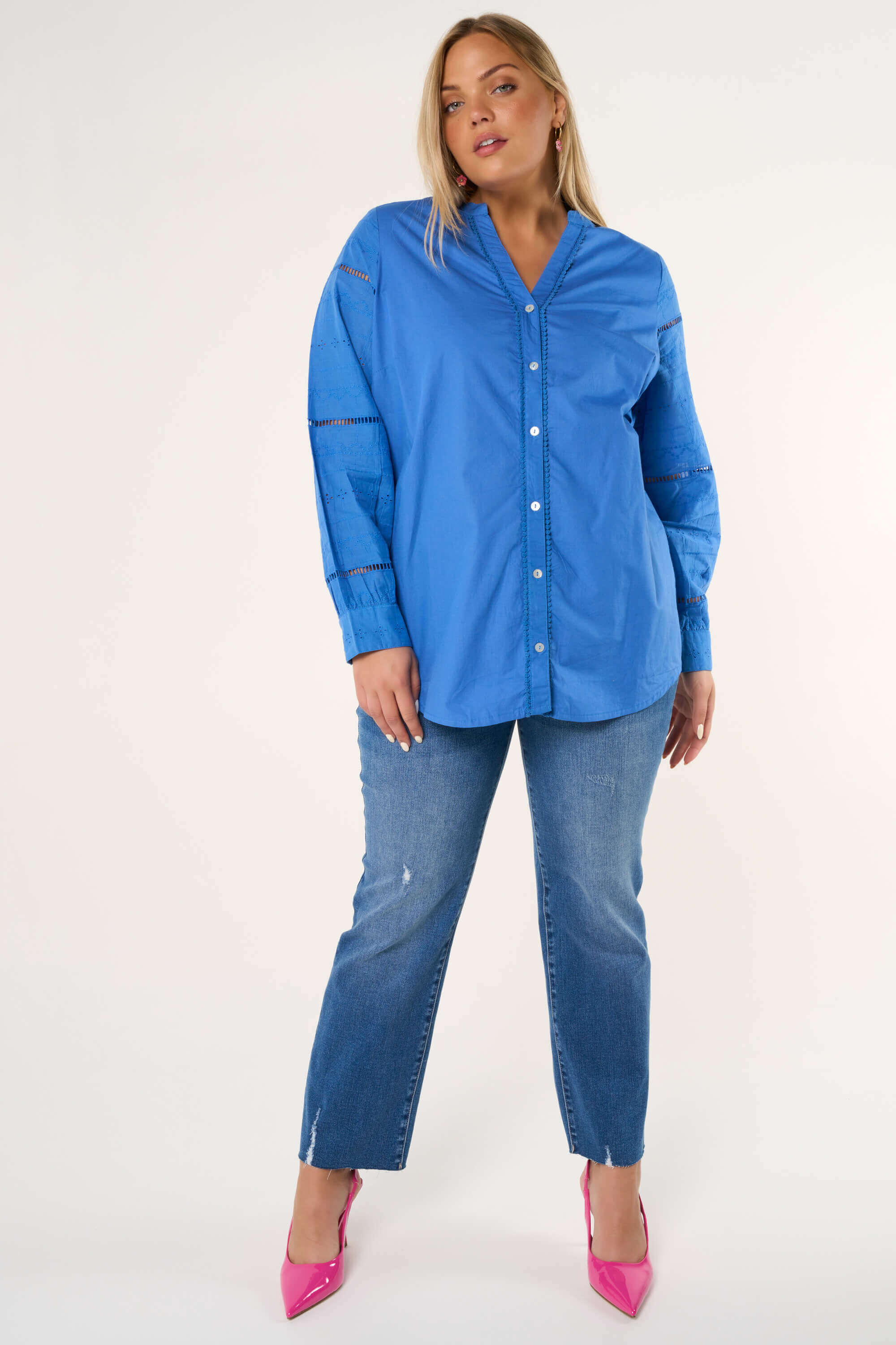 Chemisier brod&eacute; image number 6