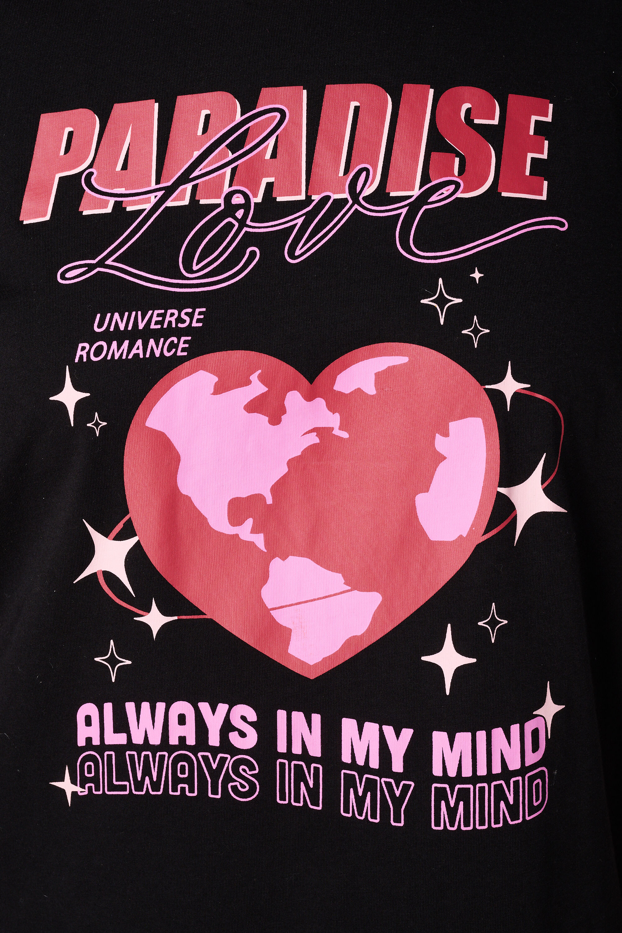 T-shirt oversize &agrave; manches paillet&eacute;es image number 6