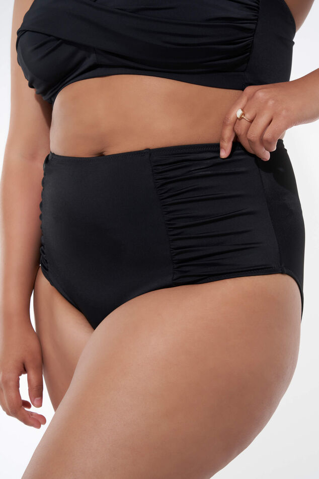 Bas de bikini taille haute  image number 0