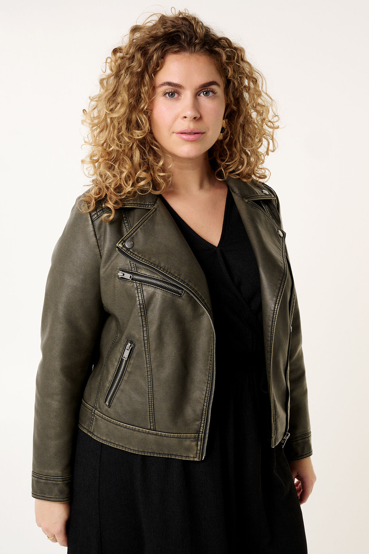 Veste de style hot sale motard