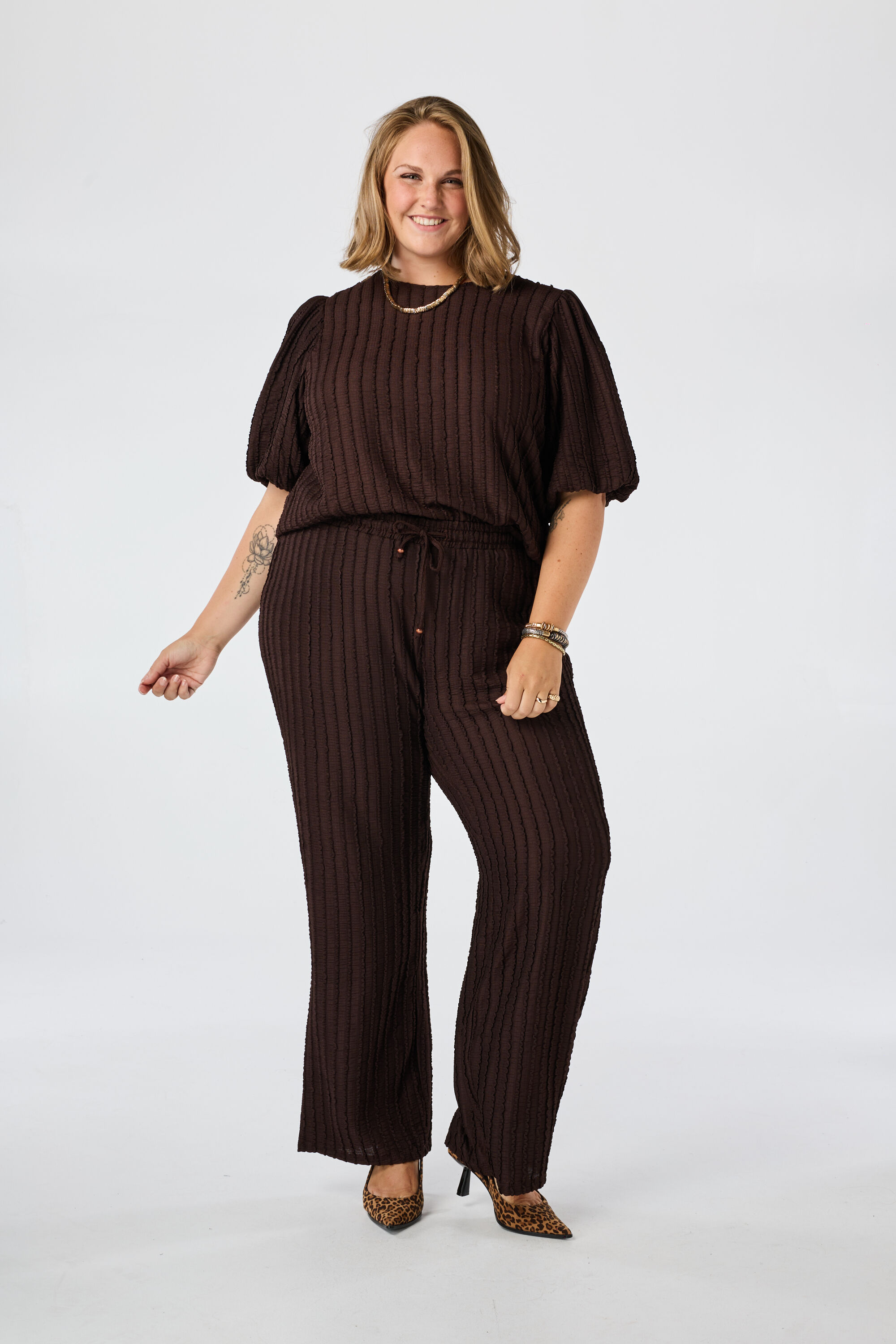 Pantalon &agrave; taille &eacute;lastique