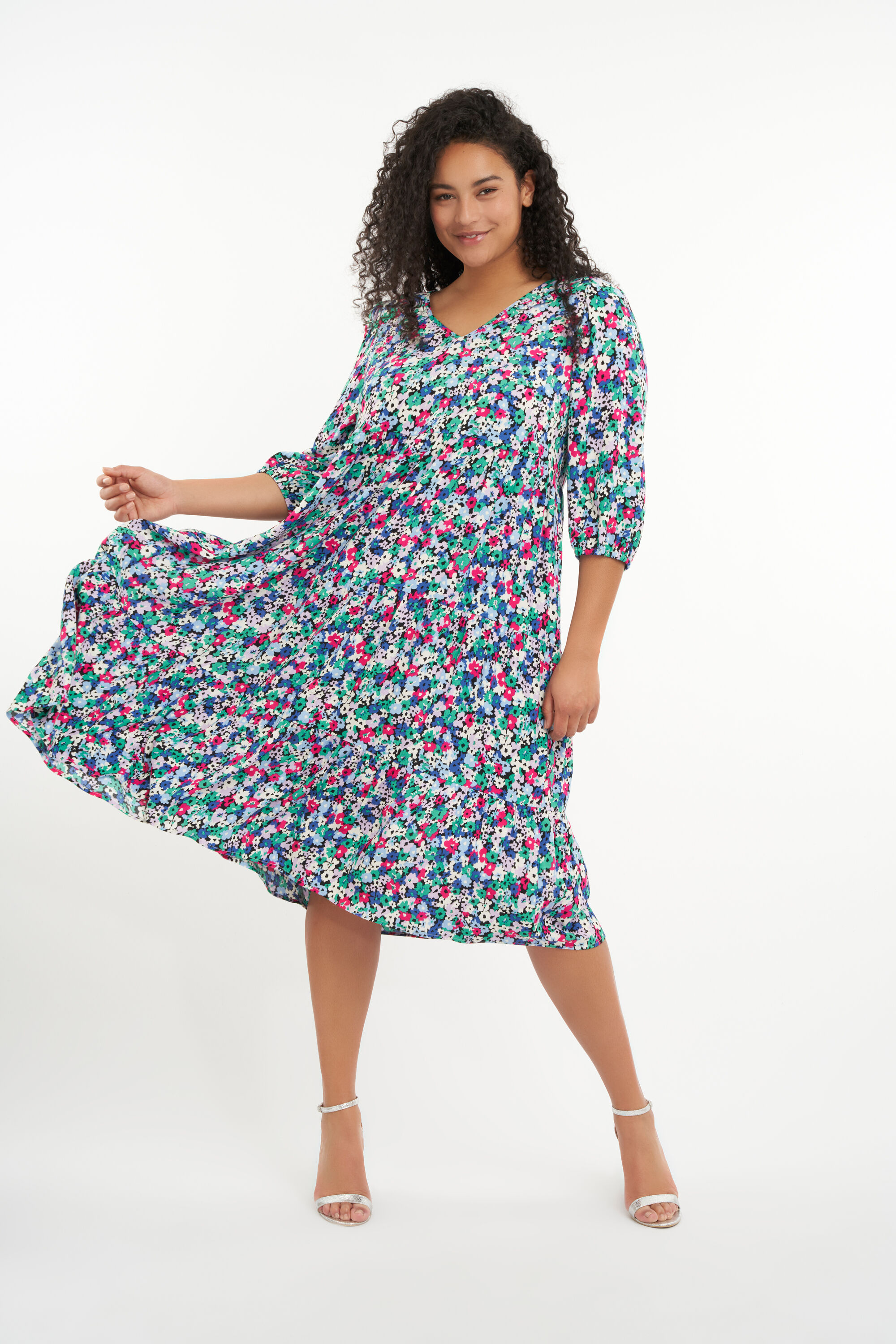 Robe longue &agrave; imprim&eacute;  image number 0