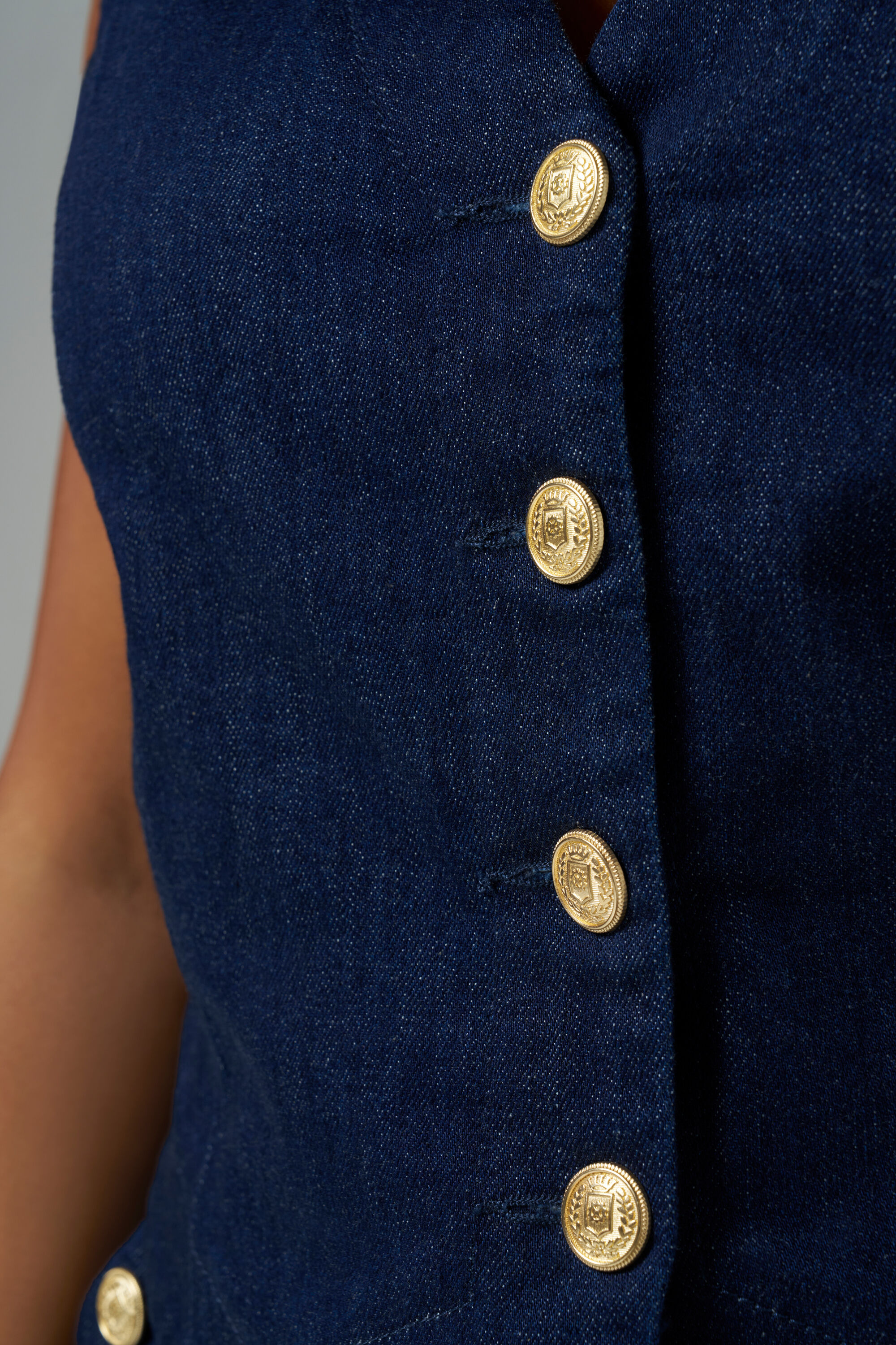 Gilet en denim image number 3