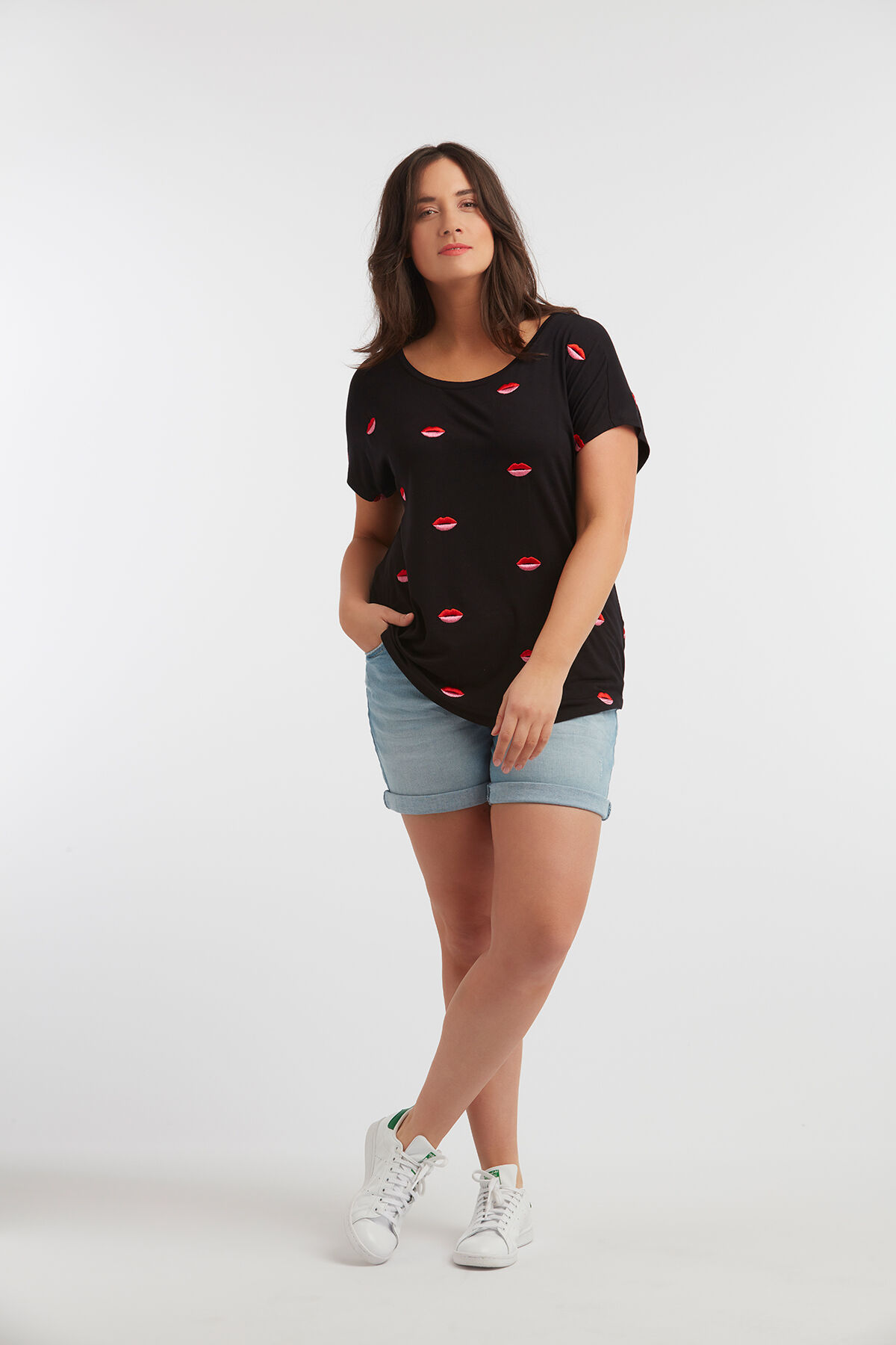 Short en denim image number 4