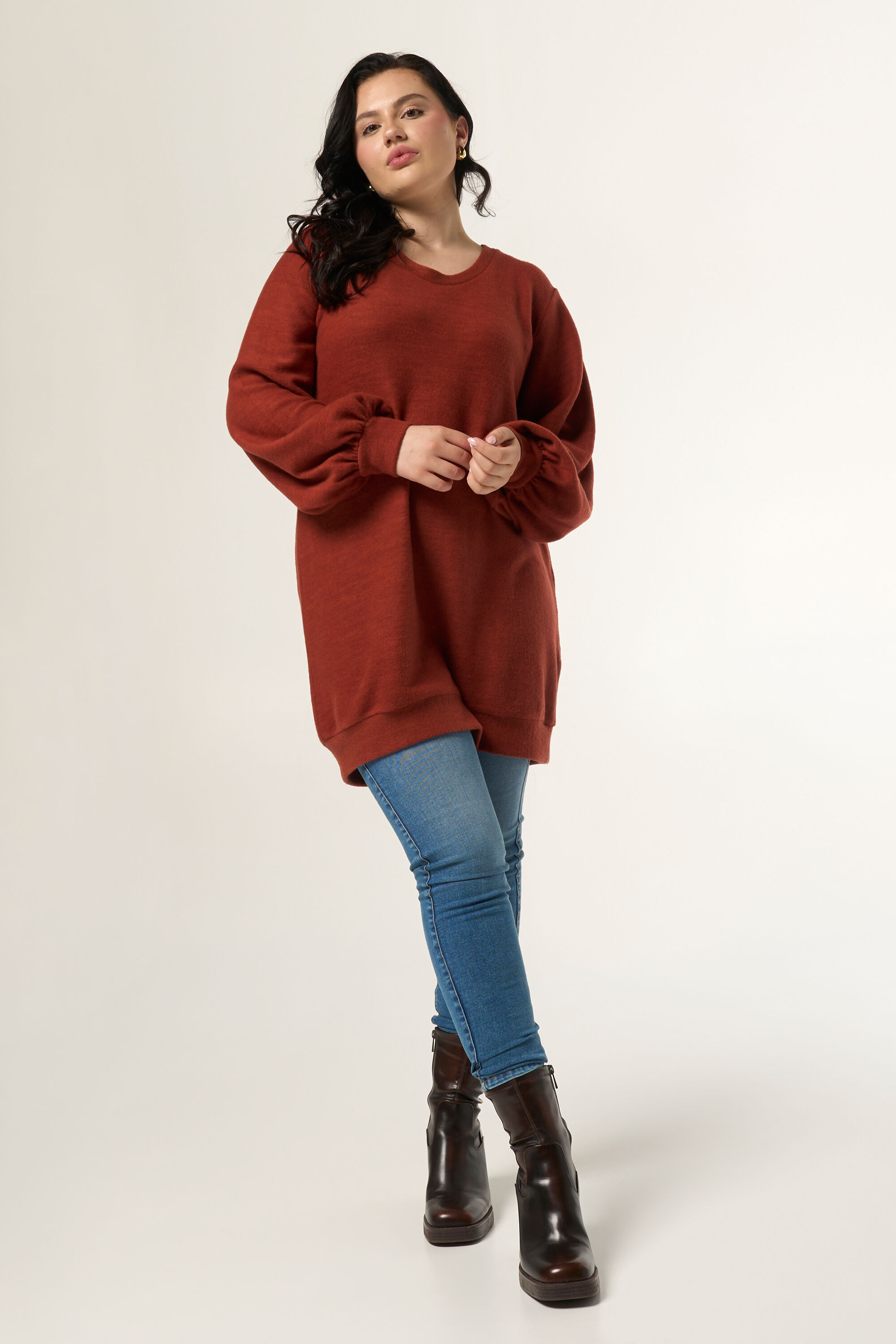 Pull long &agrave; manches ballon image number 5