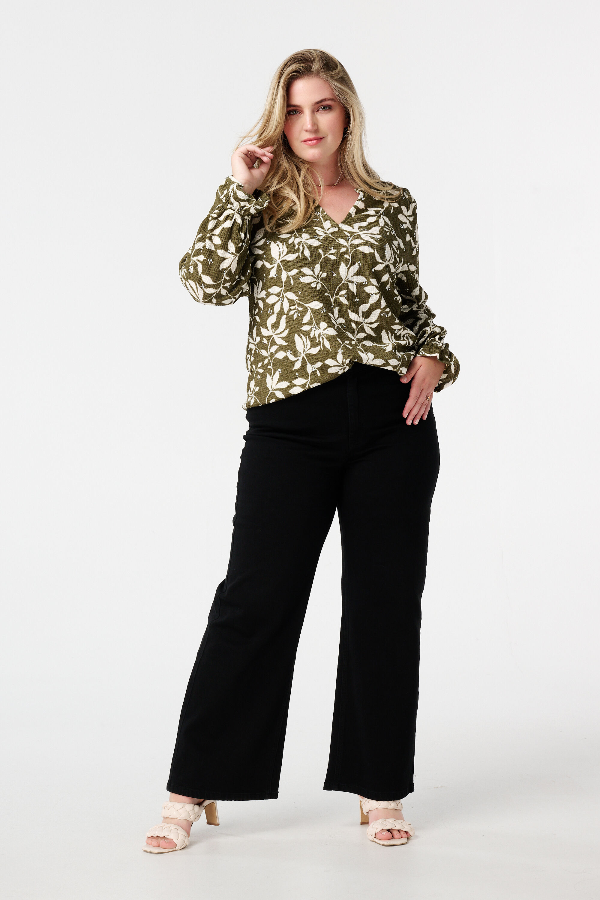 Top imprim&eacute; et textur&eacute; image number 5