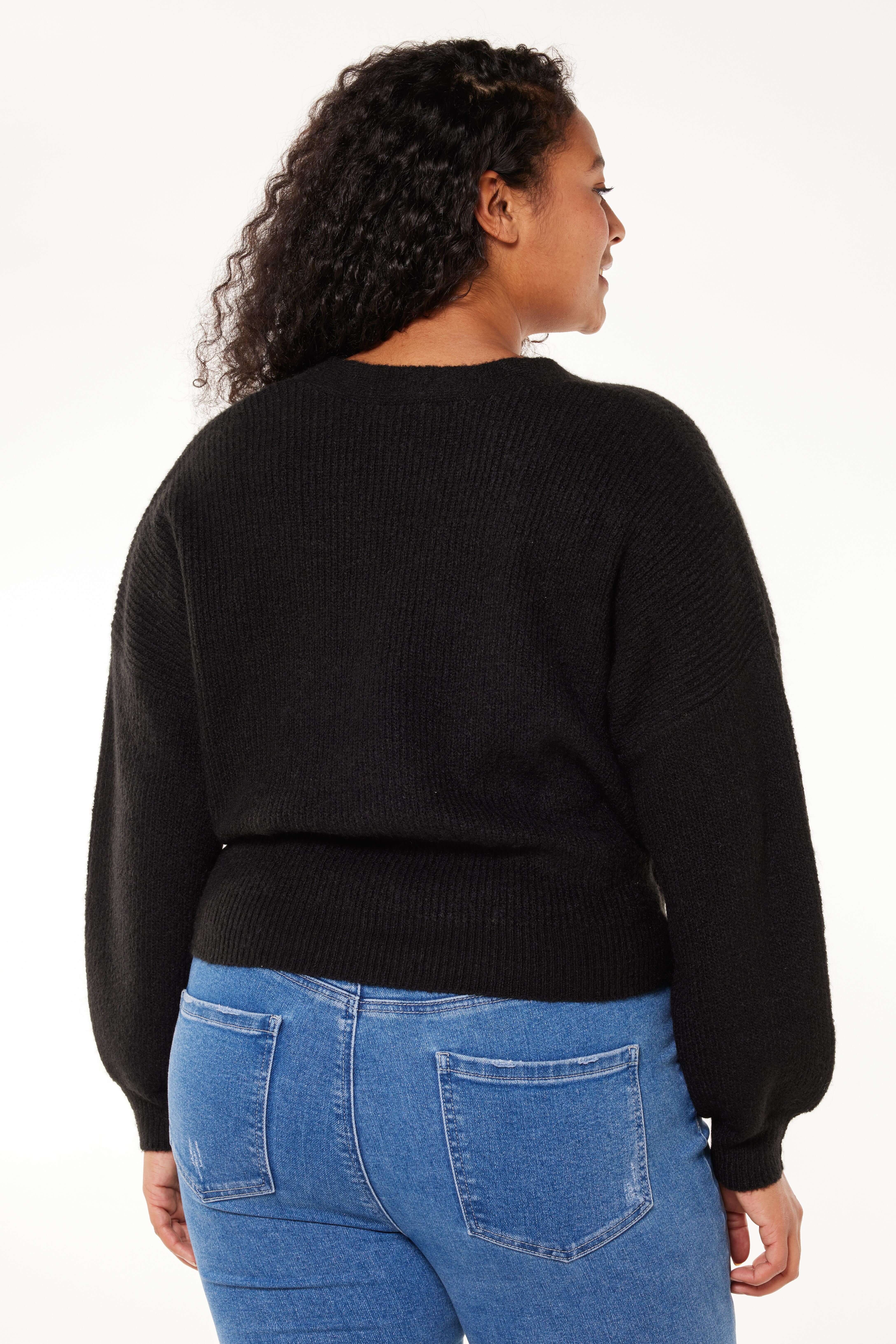 Gilet portefeuille en mailles  image number 3