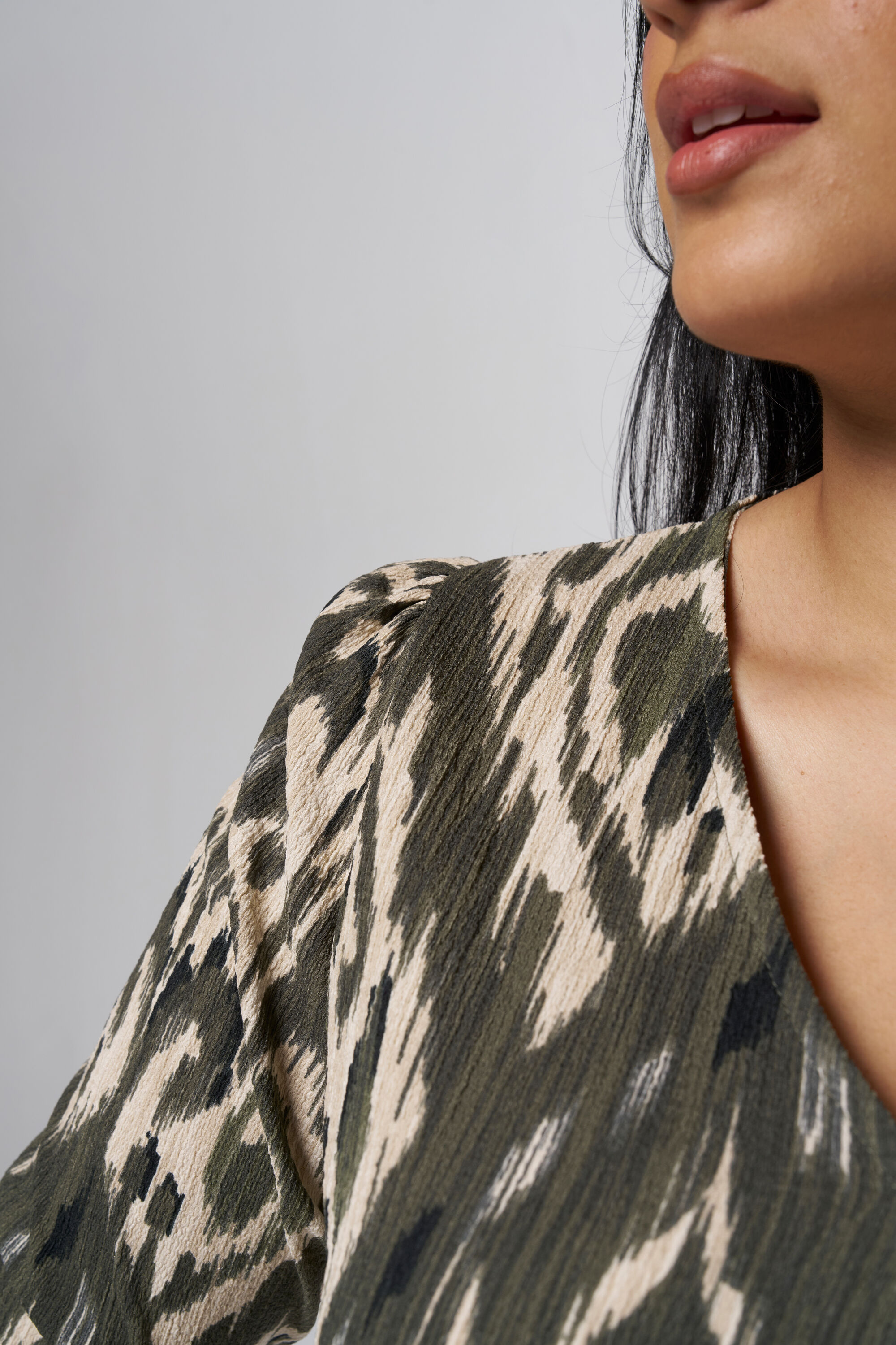 Robe avec poches et &agrave; imprim&eacute; image number 4