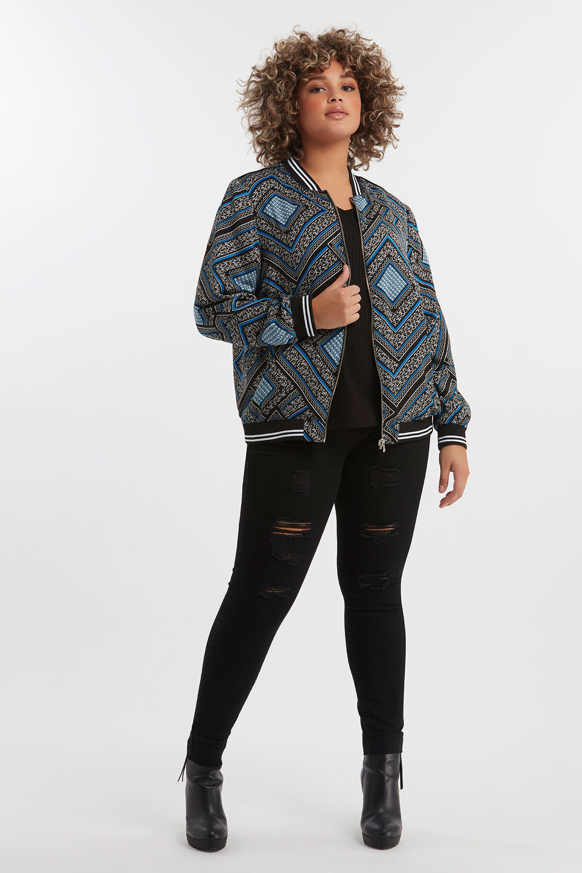 Veste bomber r&eacute;versible image number 6