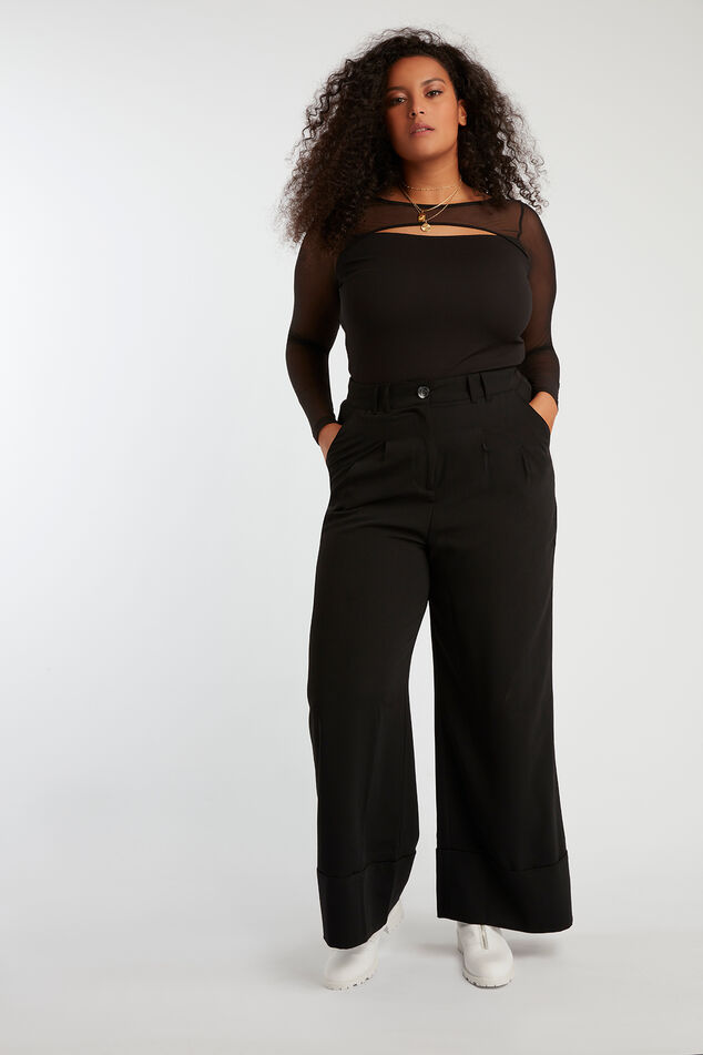 Pantalon large plissé image number 6