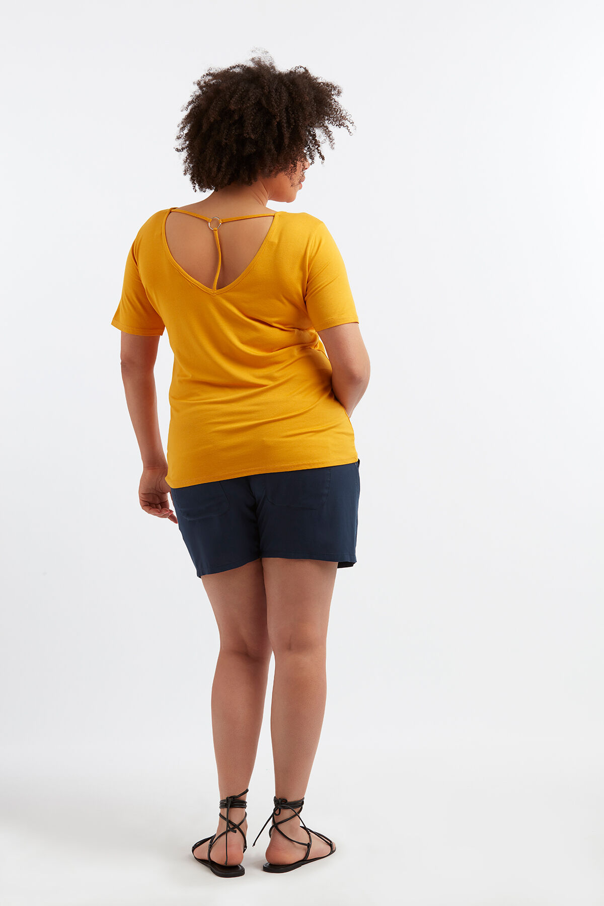 Short imprim&eacute; en viscose image number 4