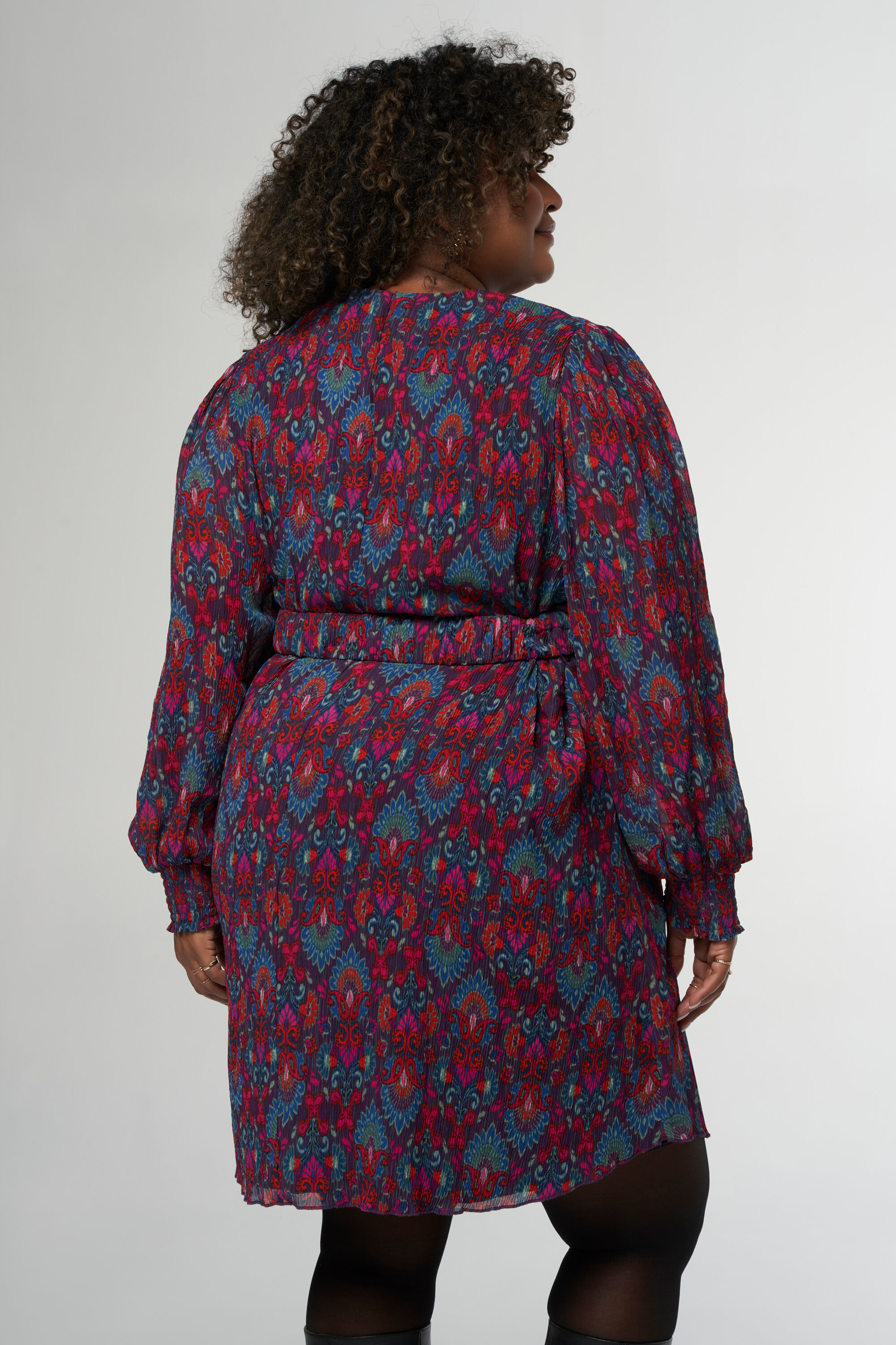 Robe &agrave; imprim&eacute; cachemire image number 3