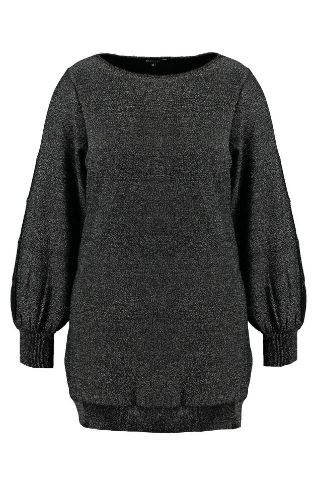 Pull long à paillettes image number 1