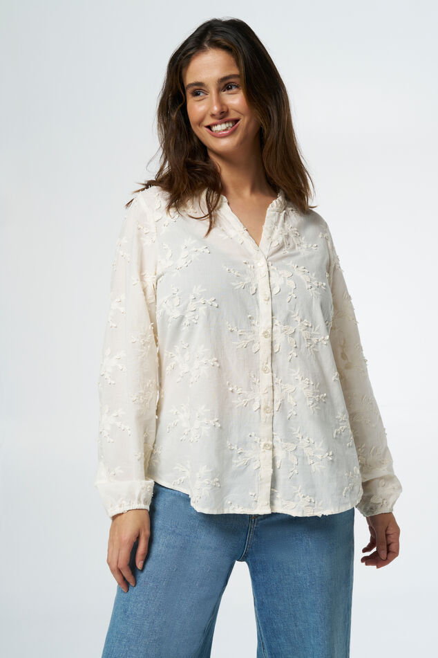 Chemisier avec broderie image number 5