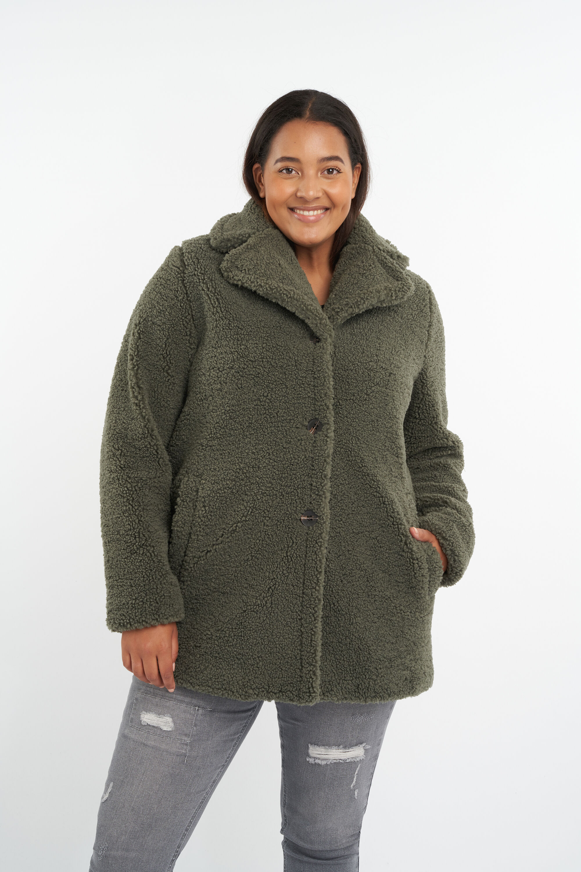 Veste en peluche douce image number 5