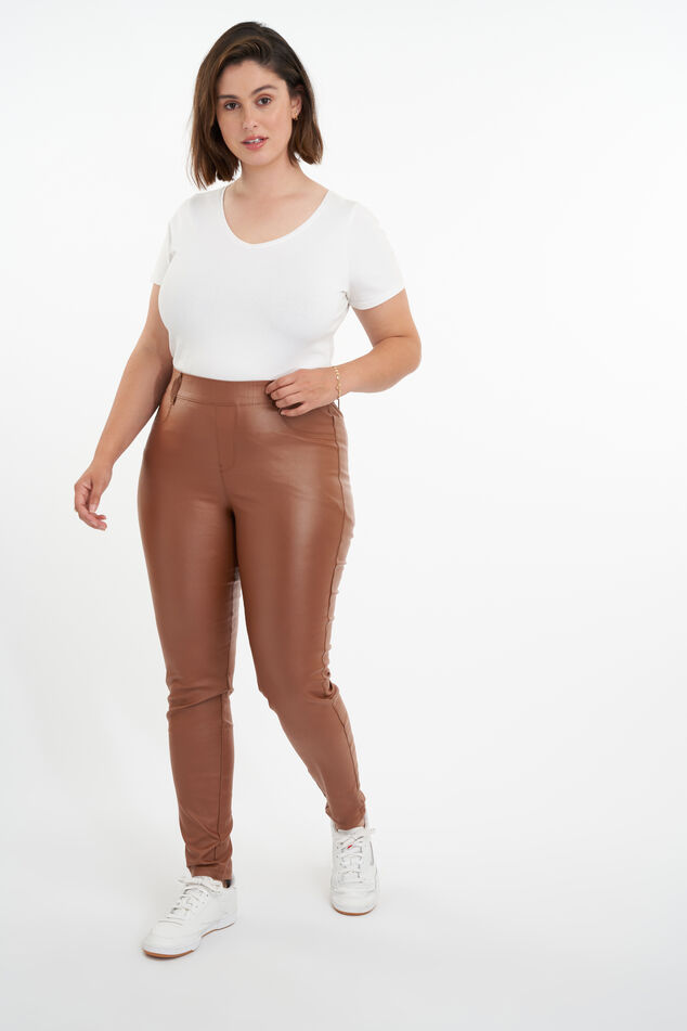 Tregging slim fit 32 inch POPPY  image number 5