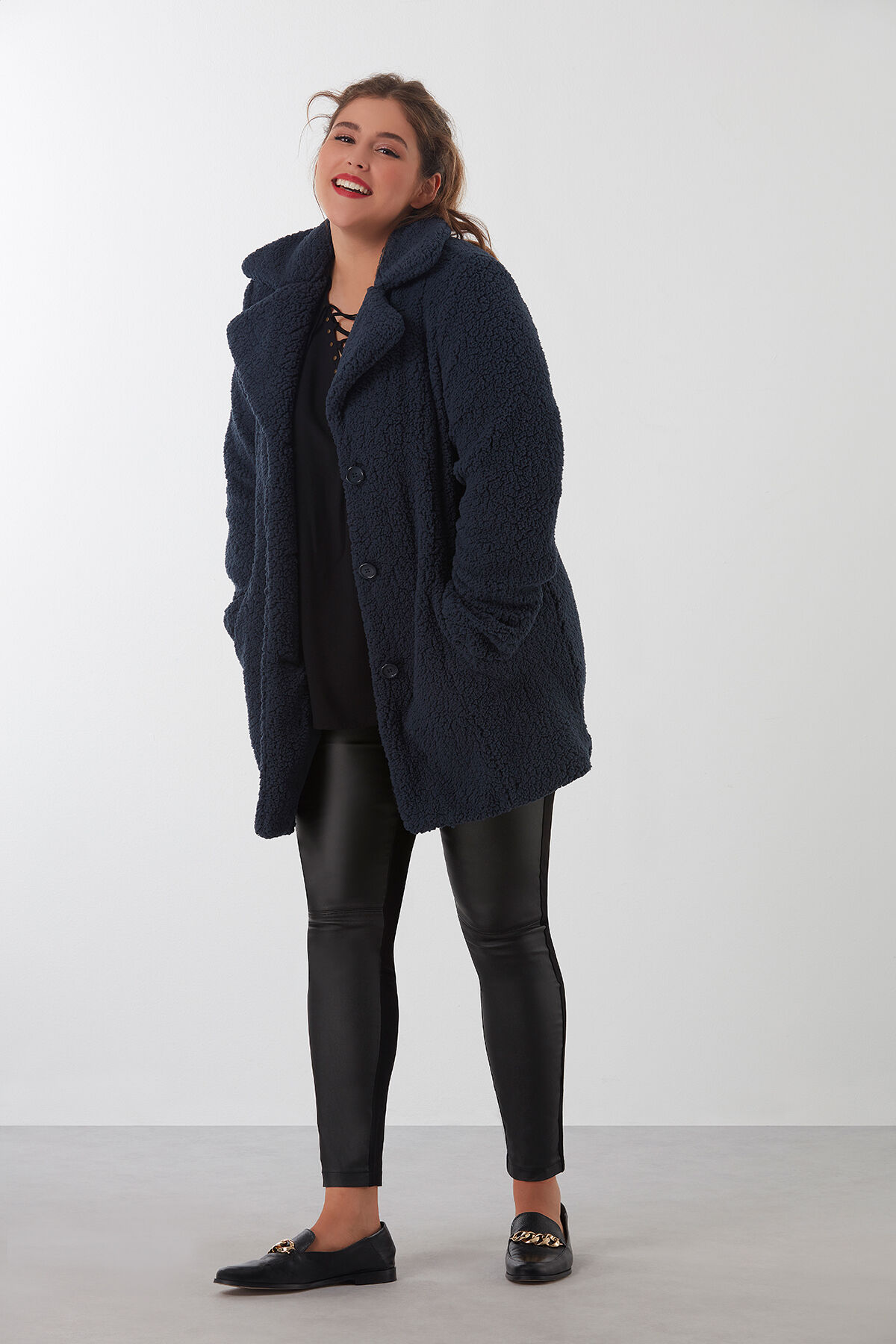 Manteau en peluche image number 3