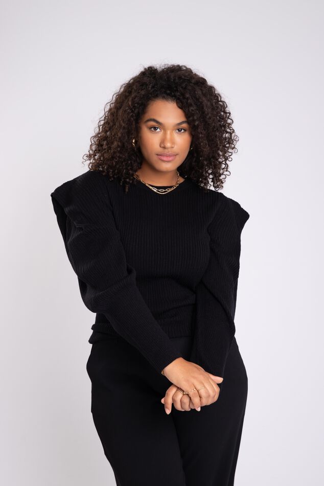 Pull à manches bouffantes  image number 4