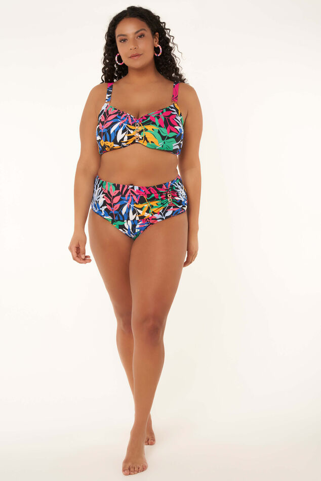 Haut de bikini avec détails métallisés  image number 7