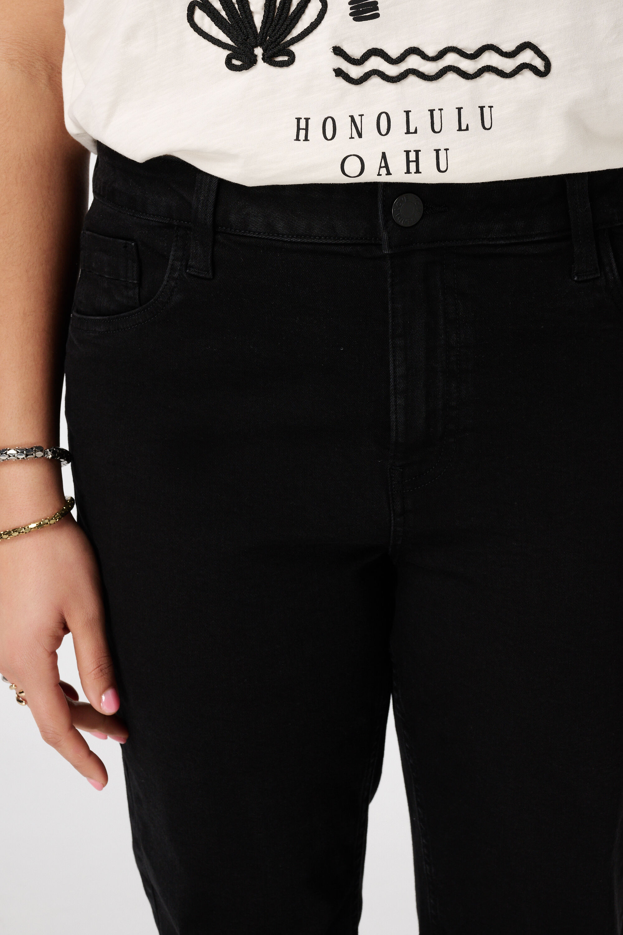 Jean straight leg LILY longueur 34 image number 4