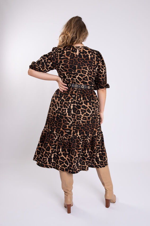 Longue robe ample à imprimé   image number 4