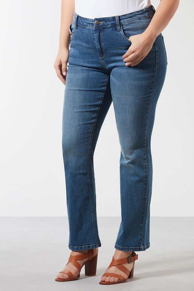 Jean bootcut VIOLET image number 0