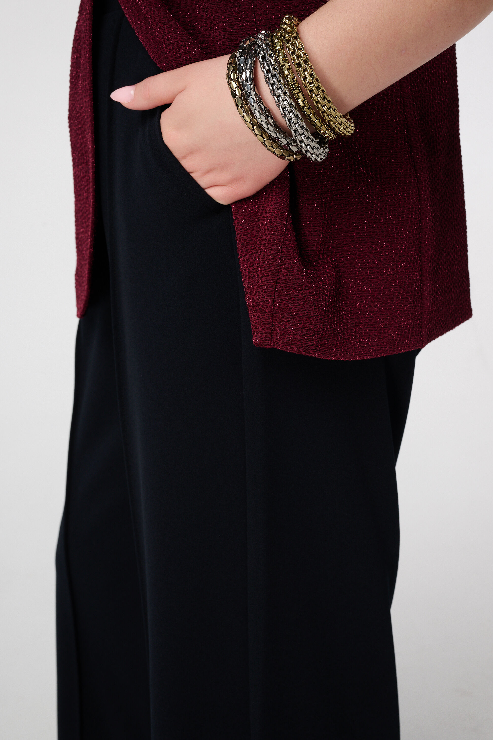 Pantalon droit extensible image number 4