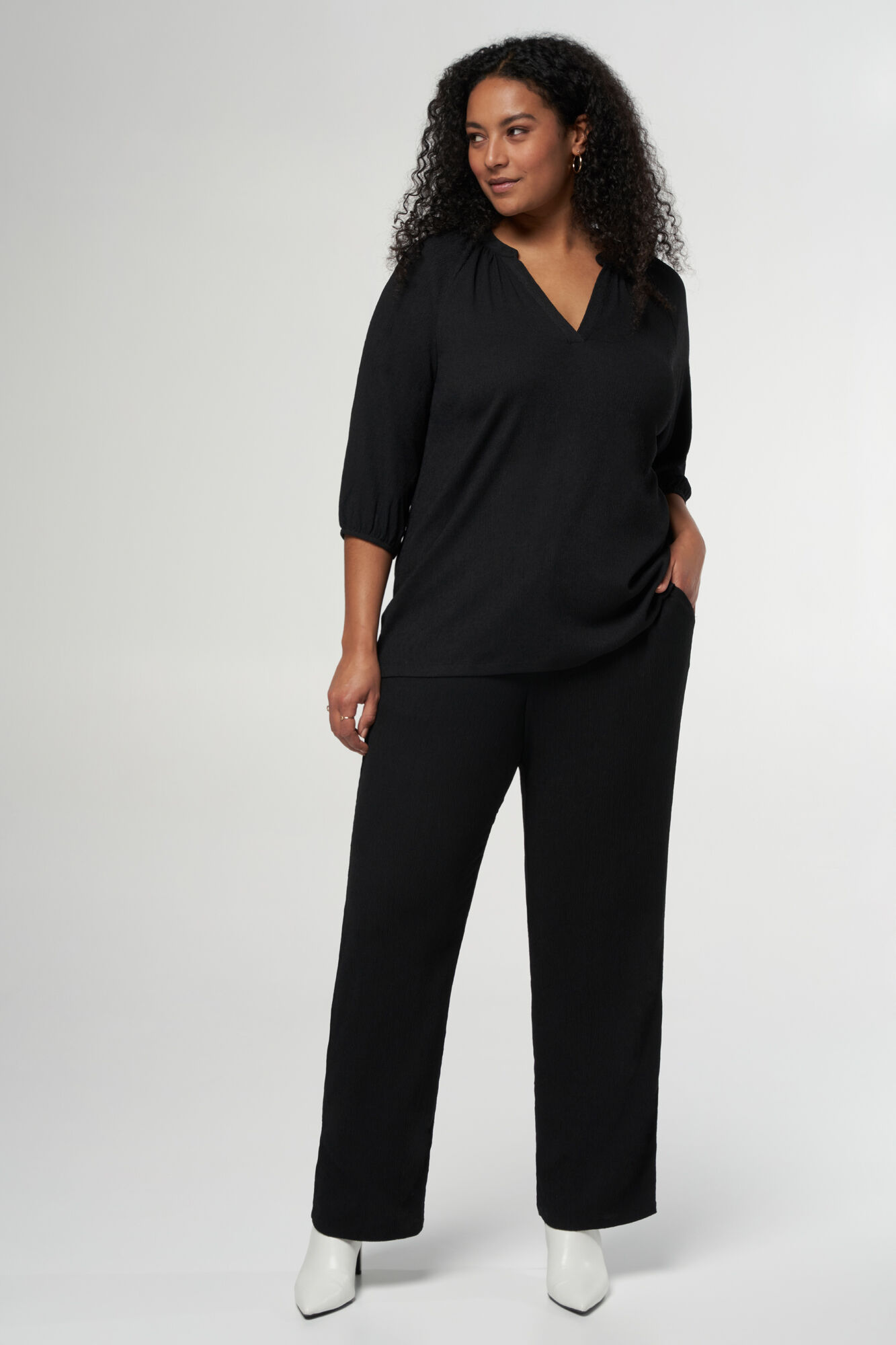 Haut avec manches trois-quarts  image number 6