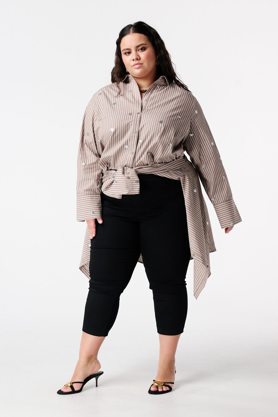 Tregging avec un look denim