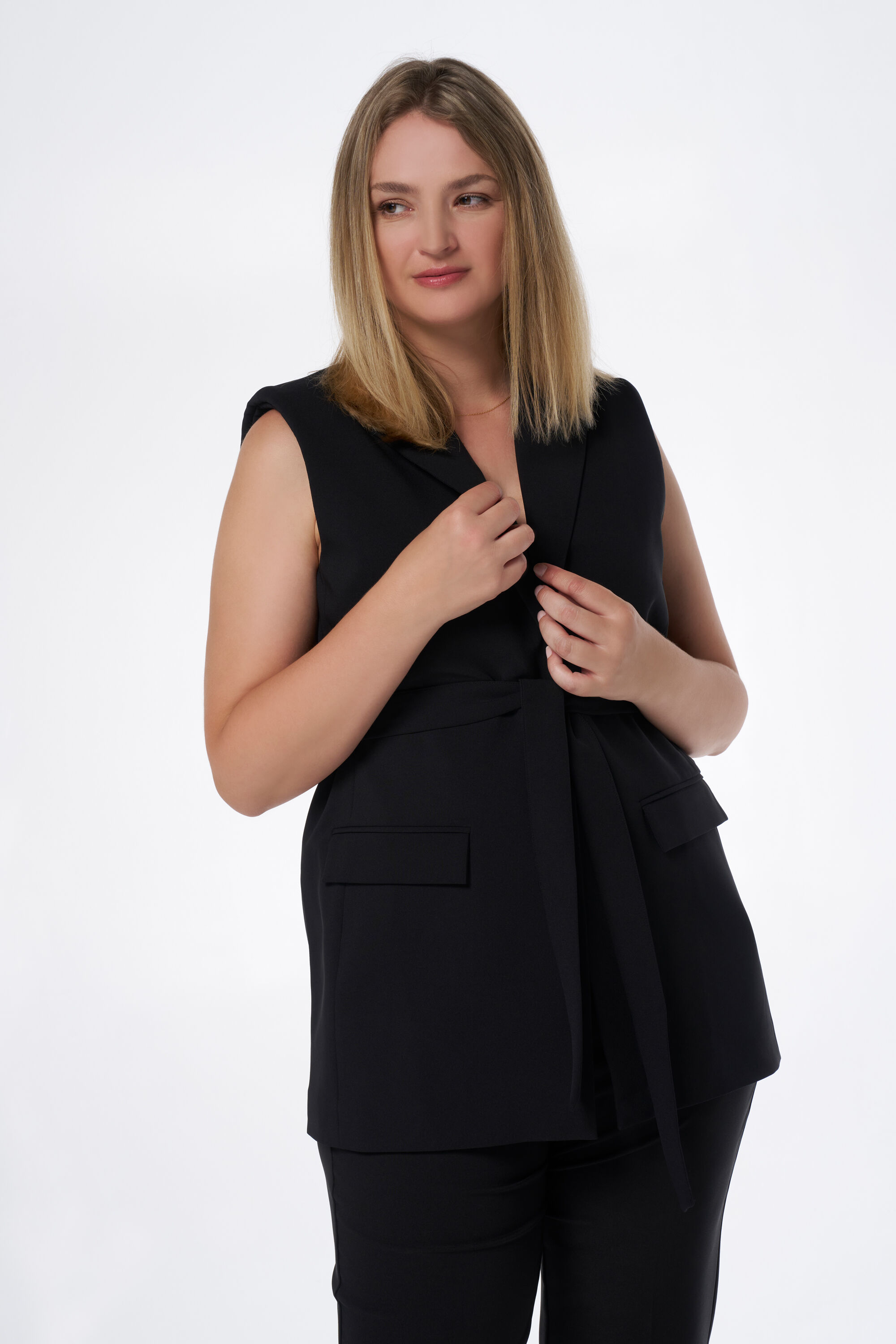 Gilet avec ceinture
