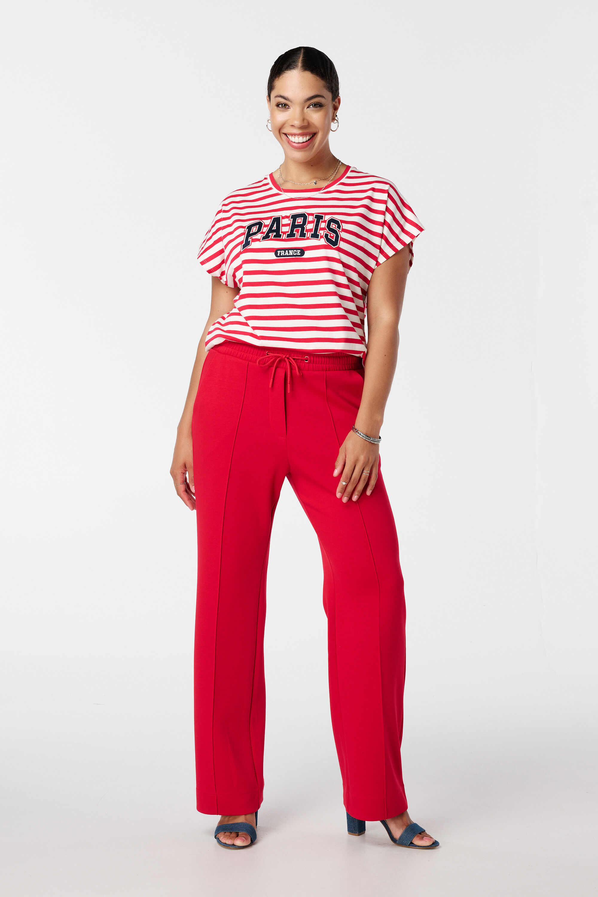 T-shirt ray&eacute; &agrave; imprim&eacute; image number 5