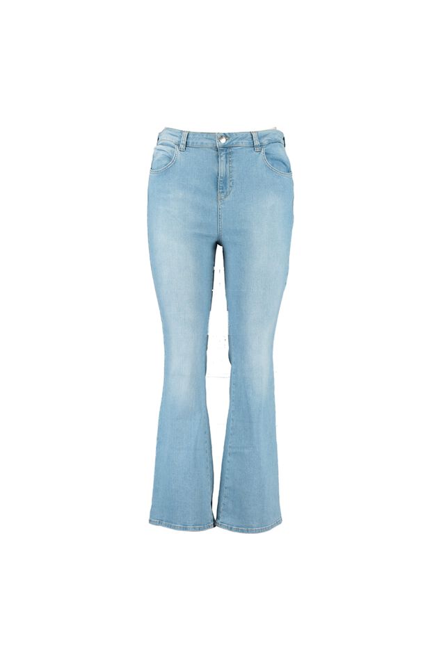 Jean évasé taille haute  image number 1