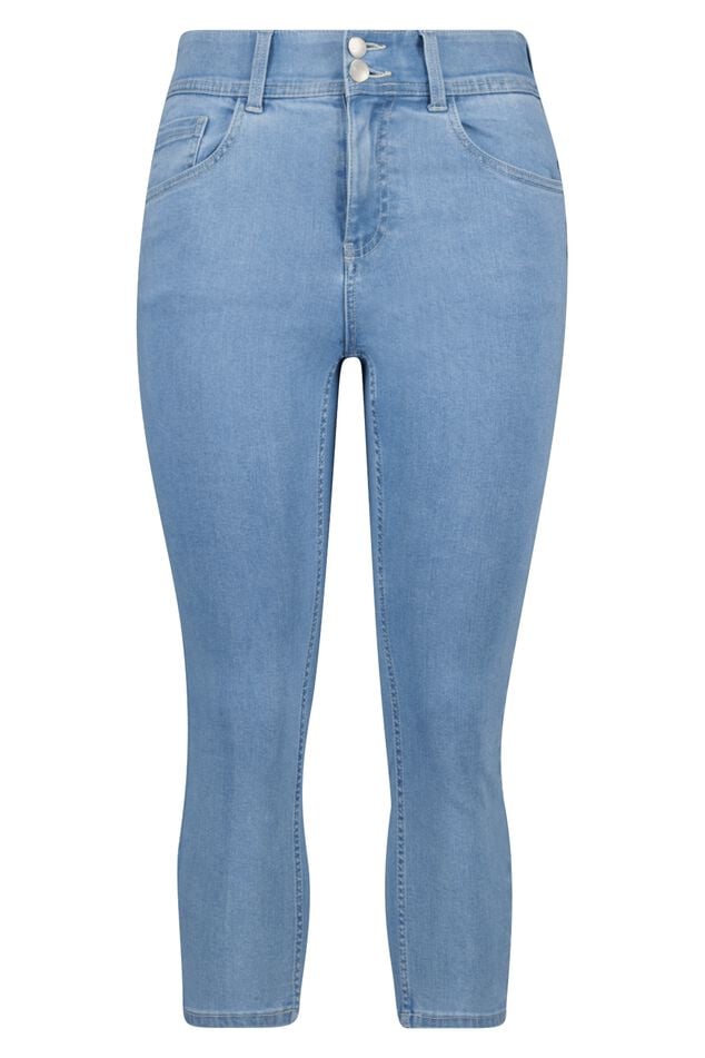 Jeans skinny moulant SCULPTS pantacourt image number 1