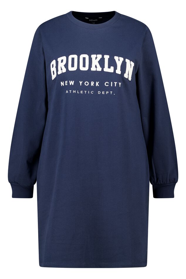 Robe sweat avec inscription image number 1