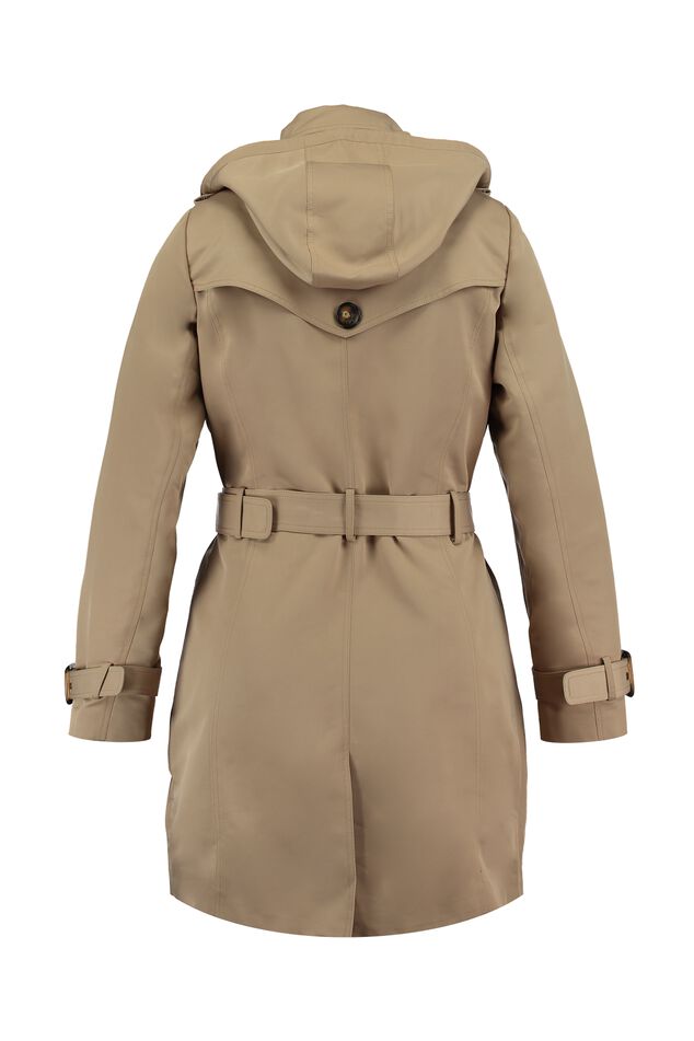 Trench avec capuche amovible image number 2