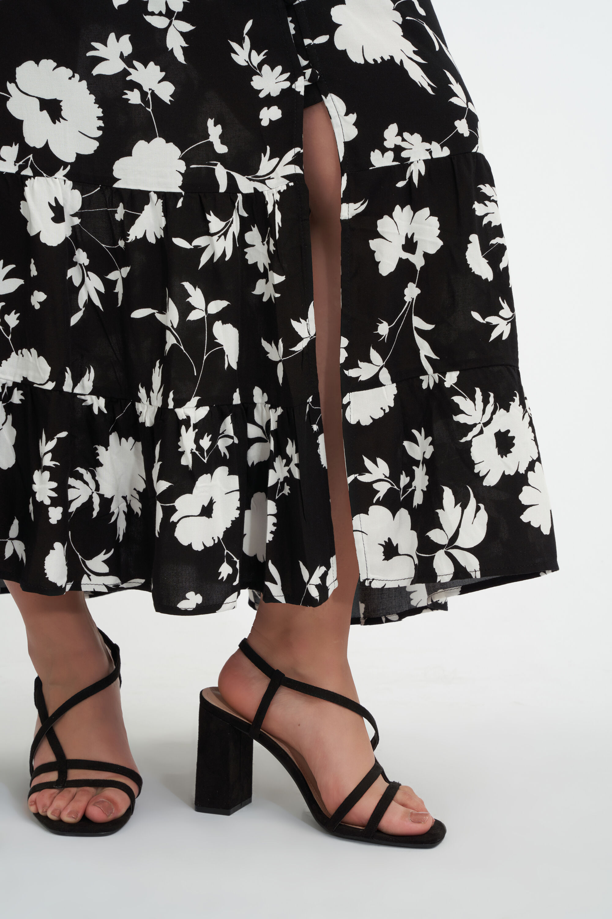 Robe longue &agrave; imprim&eacute;  image number 6