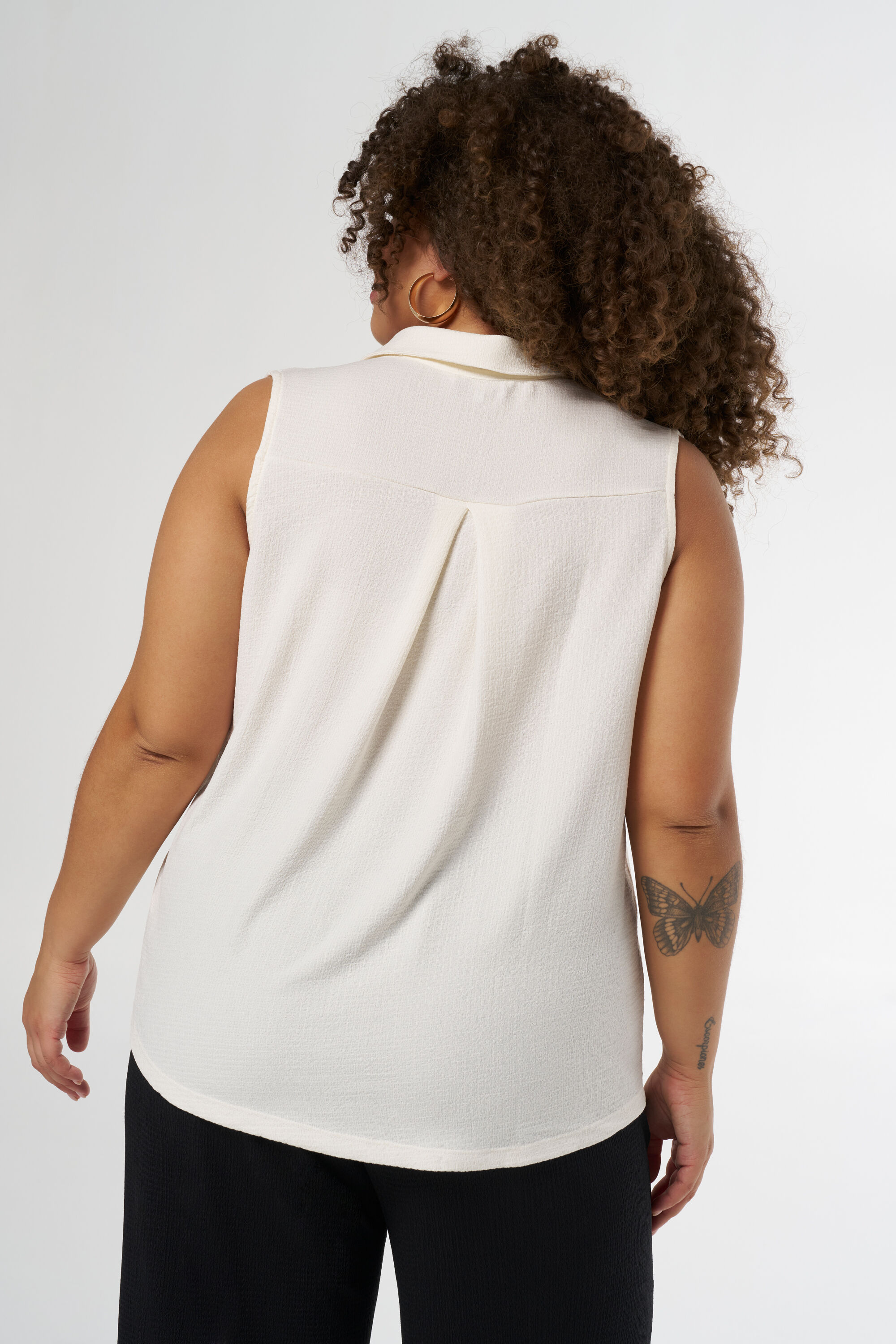 Haut sans manches avec col image number 3