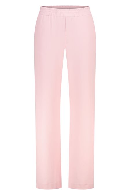 Pantalon avec taille élastiquée