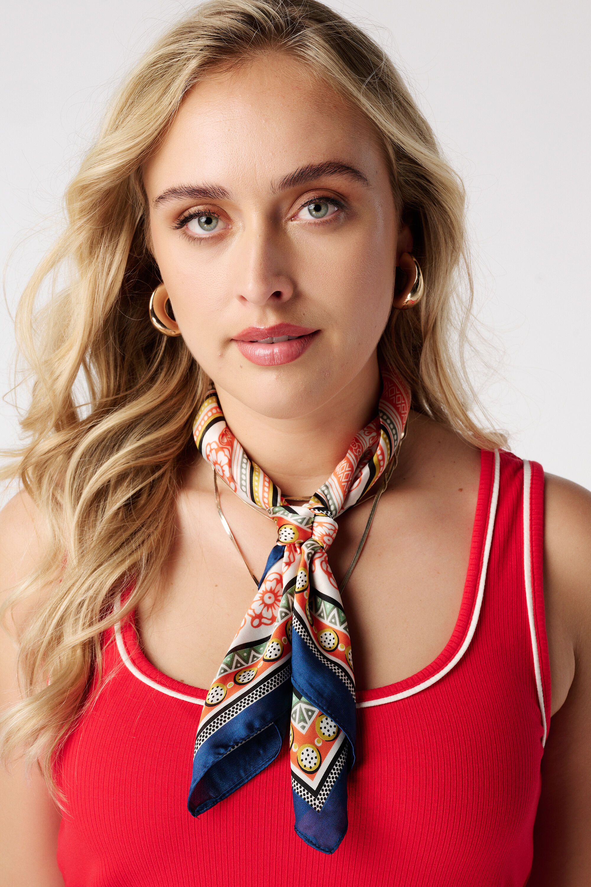 Foulard bandana imprim&eacute;